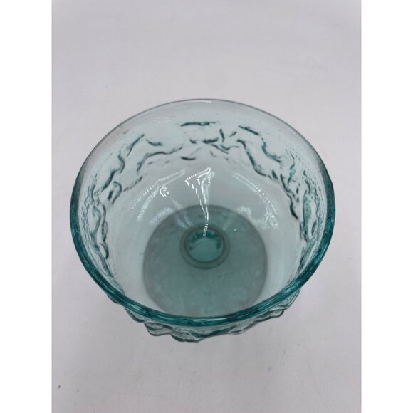 Anchor Hocking Lido Milano 2 7/8” Aqua Blue Champagne Sherbet - Picture 3 of 5